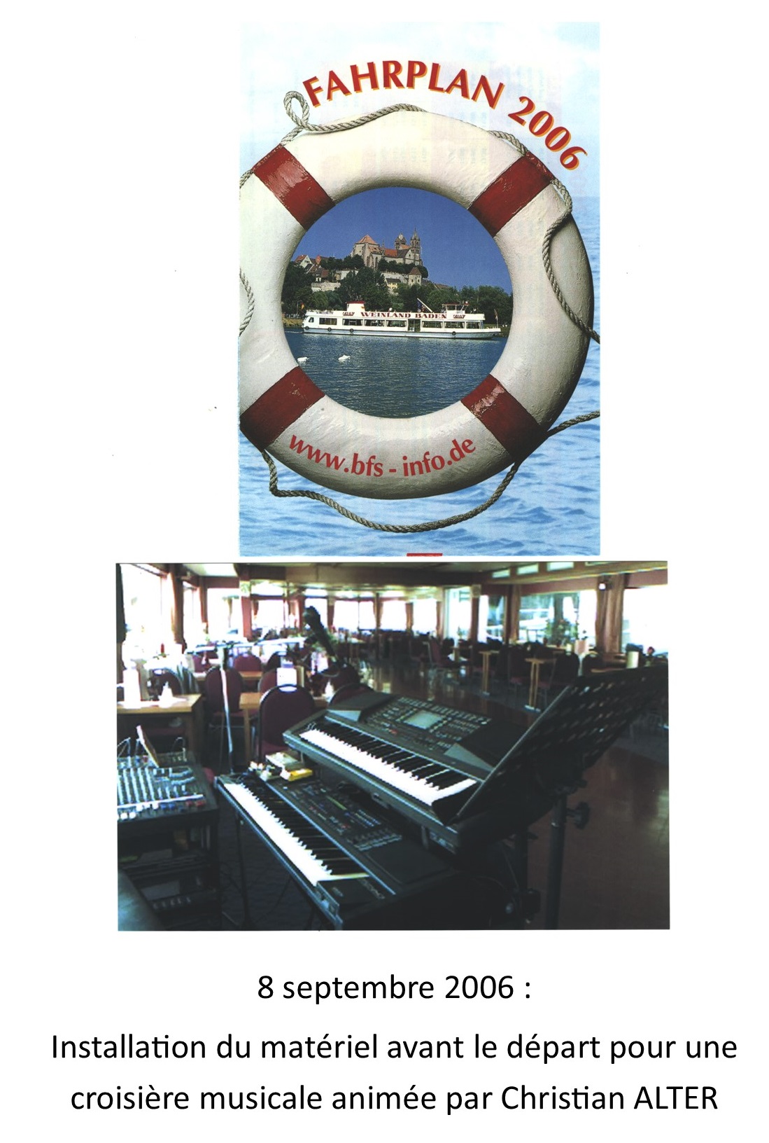 Affiche de croisière